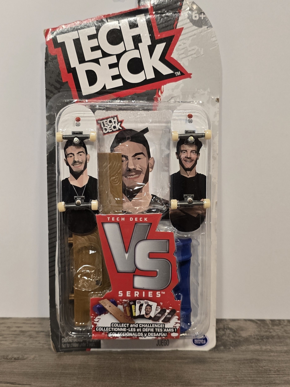 Tech Deck VS Series Fingerboard Set - Brown & Blue